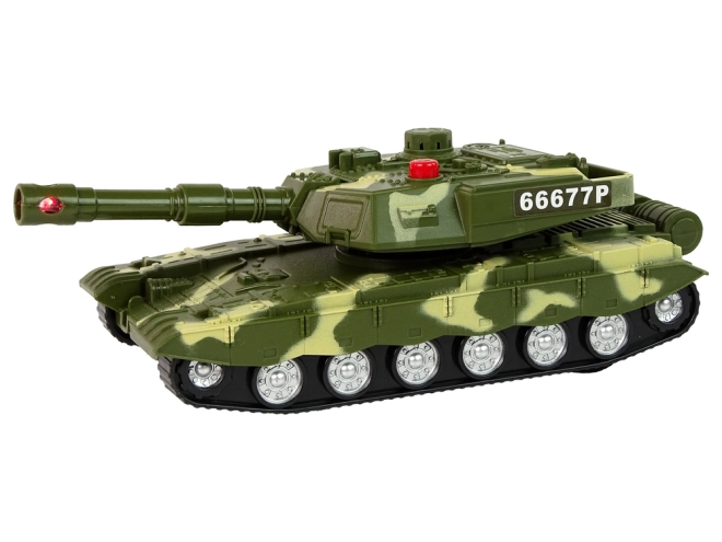 Setrvačníkový tank se světly a zvuky