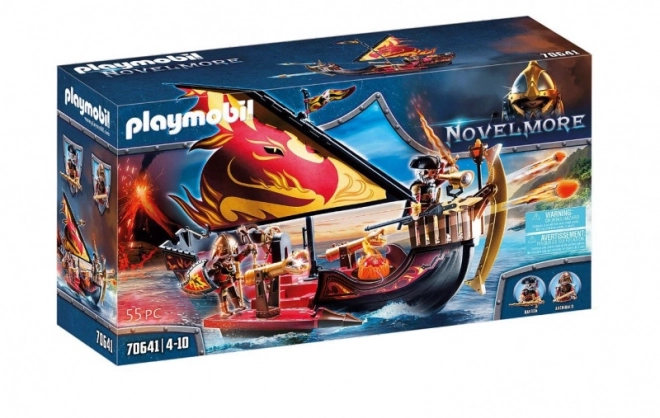Playmobil loď Ohňových nájezdníků