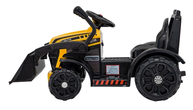 Otroški električni traktor z radlico – Žlutý