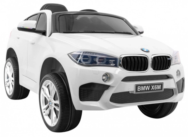 Elektrycké auto BMW X6M pro děti - bílé
