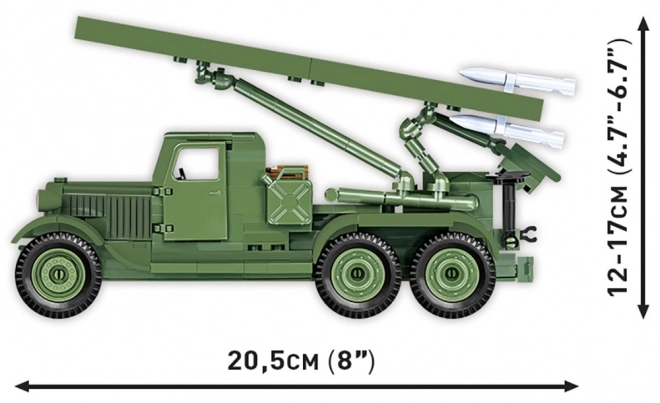 Sestava kostiček BM-13 Katyusha (ZIS-6)