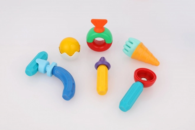 Stick-o magnetické cihly Kočka a pes sada 27 kusů