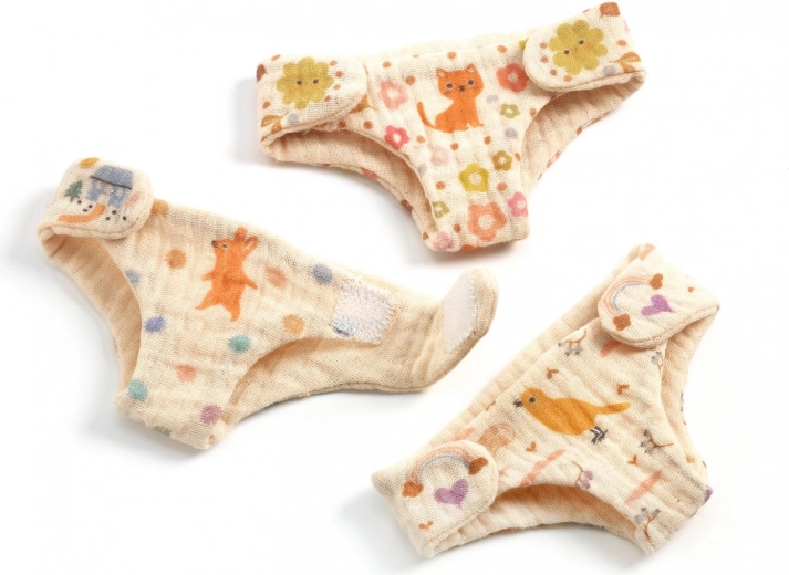 Měkký textil a pohodlí pro panenku