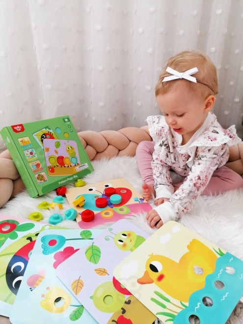 Dětská skládačka zvířátka Tooky Toy