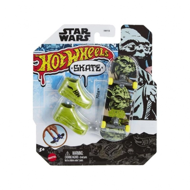 HotWheels Skates tématický fingerboard a boty – Transformers - Starscream