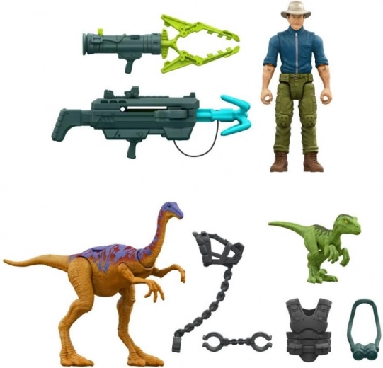 Interaktivní hra s dinosaury