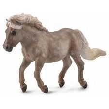 Shetlandský pony stříbrný Dapple od Collecta