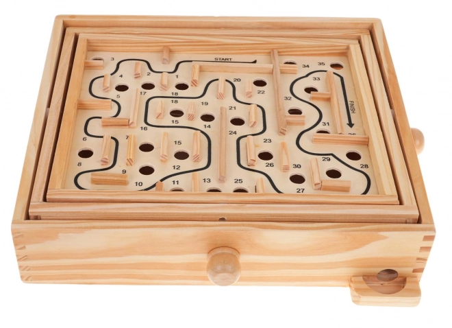 Dřevěná arkádová hra Labyrinth