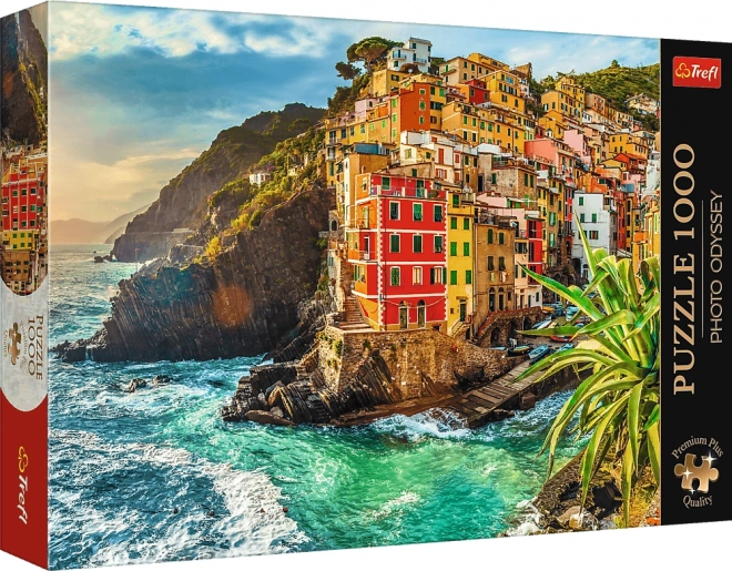 Puzzle 1000 dílků Kvalita Premium Plus Město Riomaggiore Itálie