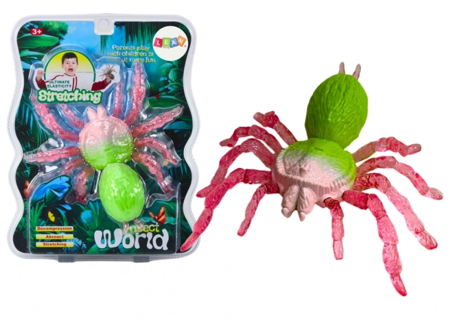 Pavouk Stretch Figurka Stretch Toy Zelená