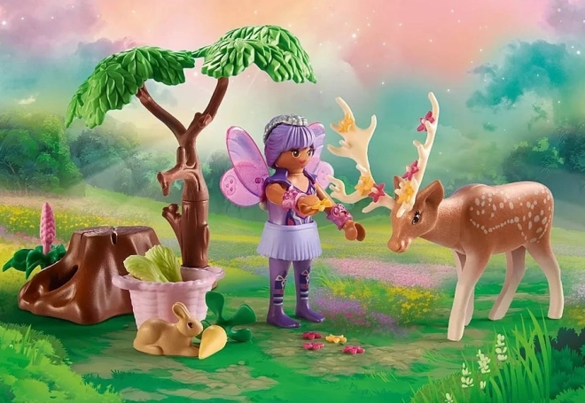 Sada s figurkami Princezna Magic Víly s lesními zvířátky