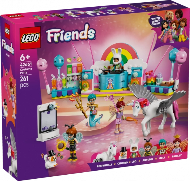 LEGO Friends Kostýmová párty s jednorožcem a vílou
