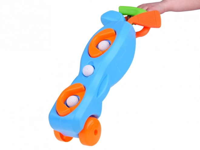 Sada na minigolf se stojánkem a příslušenstvím