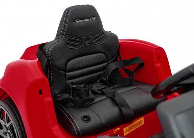 Dětský elektrický vůz Porsche 718 lakovaný – Červený