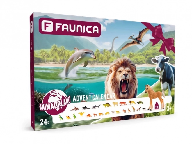 Adventní kalendář 24 kusů Faunica Animal Planet