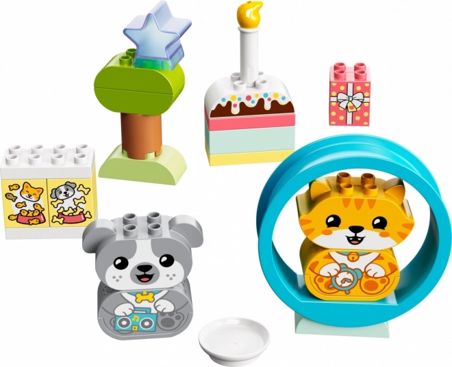 LEGO DUPLO 10977 Moje první štěně a koťátko s odgény zvuky