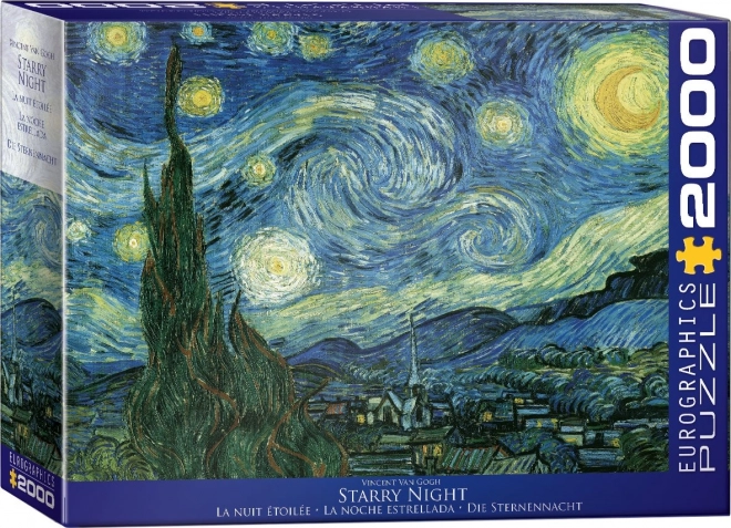 Puzzle Hvězdná noc 2000 dílků