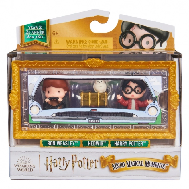 Harry Potter sada mini figurek Harry a Ron s doplňky