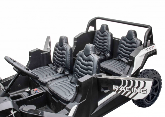 Čtyřmístná bugina ATV RACING UTV2000 s li-ion baterií – červená
