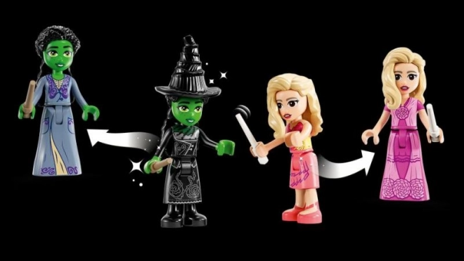 LEGO Wicked 75683 Studentská kolej Glindy a Elphaby