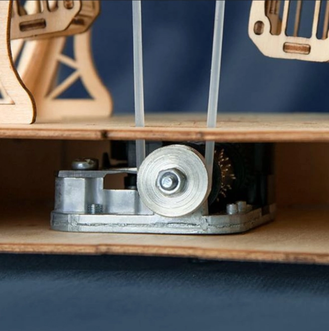 RoboTime 3D skládačka hrací skříňky Ruské kolo