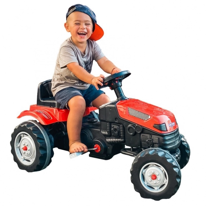 Traktor na pedály Farmer GoTrac s tichými koly