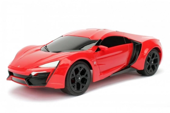 Rychle a zběsile auto na dálkové ovládání Lykan Hypersport