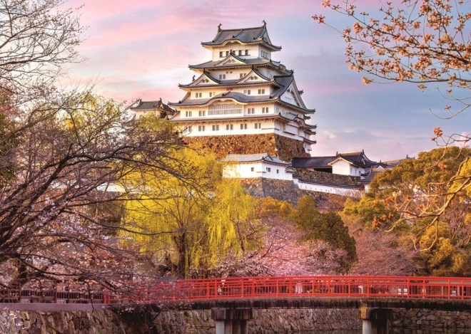 Puzzle Impozantní hrady a zámky: Himedži, Japonsko