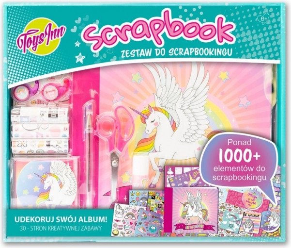 Sada na scrapbook – kreativní deník pro děti