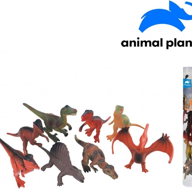 Zvířátka v tubě Dinosauři pro mobilní aplikaci, 8 ks