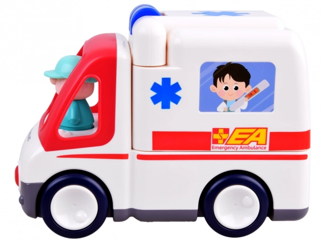 Interaktivní sanitka pro malé záchranáře