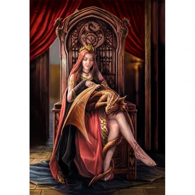 Puzzle 1000 dílků Anne Stokes Přátelé navždy