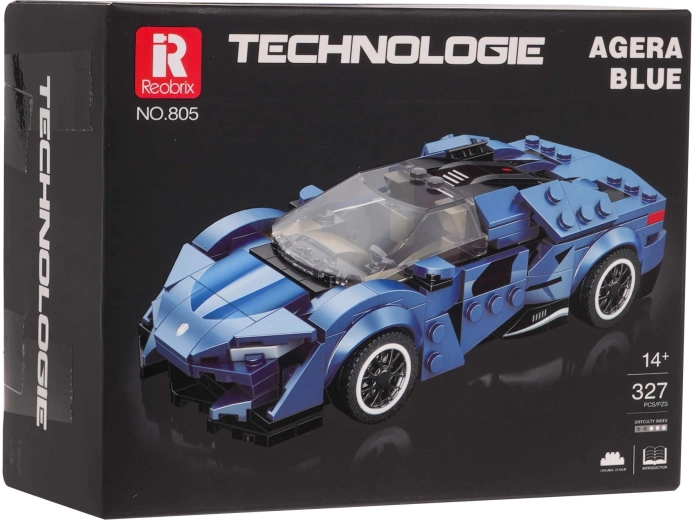 327 dílků a přehledný návod