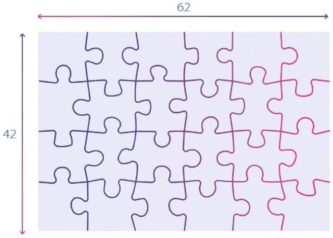 Clementoni puzzle Mickey na výletě maxi 24 dílků