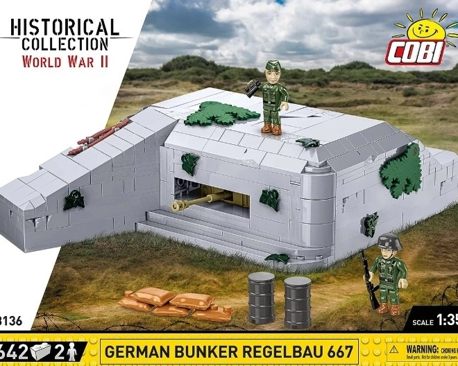 Bunkr Regelbau 667 z Kostiček COBI