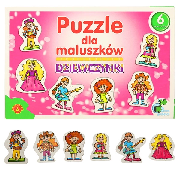 Hádanky pro batolata - dívky