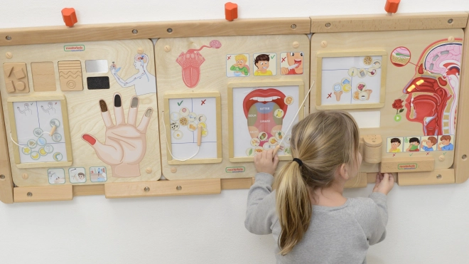 Vzdělávací tabule Montessori - Čich