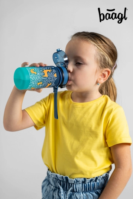 BAAGL Tritanová láhev na pití Gradient Les 350 ml