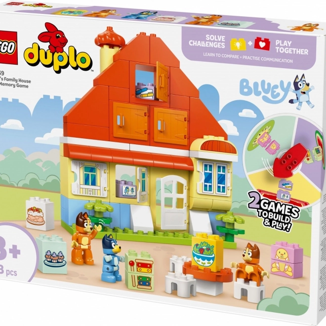 Stavebnice DUPLO Bluey Rodinný dům se hrou na paměť
