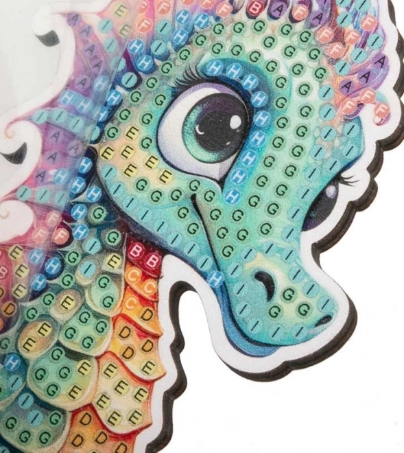 CRYSTAL ART Diamantové malování Mořský koník