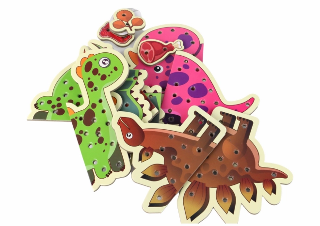 Barevné designy dinosaurů