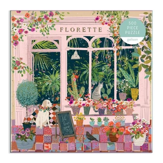 Puzzle Florette od Galison 500 dílků