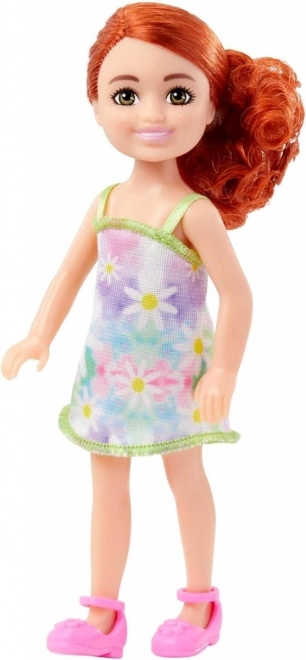 Panenka Barbie Chelsea pastelové šaty