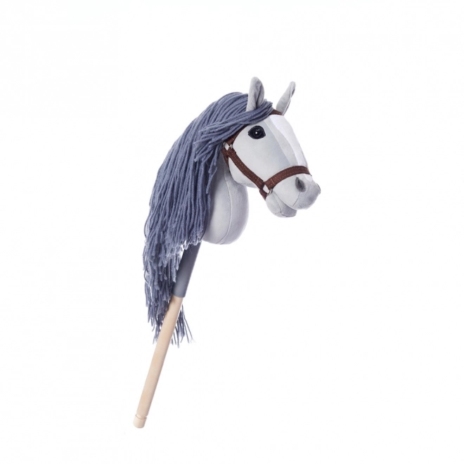 Hobby kůň na tyči Hoppihorse šedý