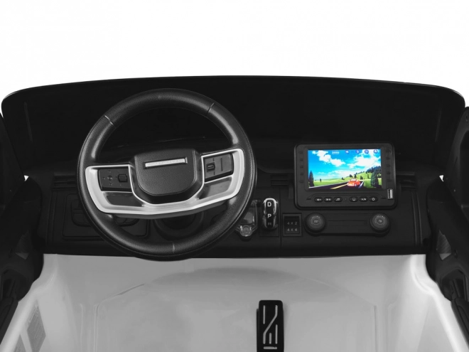 Elektrické auto Range Rover pro děti – Bílá