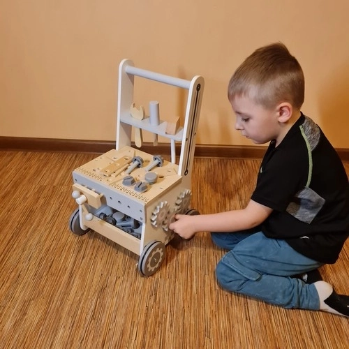 Dřevěná dílna 3v1 pro děti