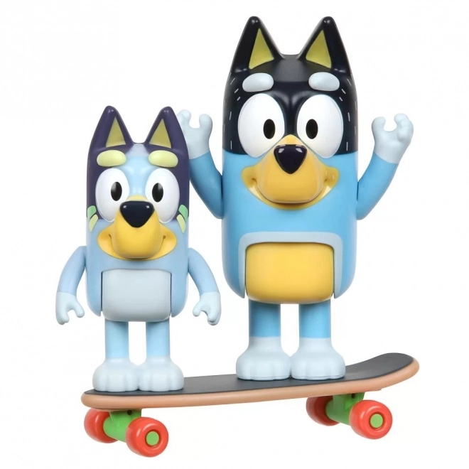 Bluey Figury 2pak Skateboarding