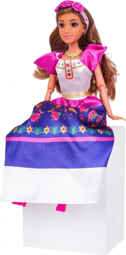 Krásné dlouhé vlasy a čelenka