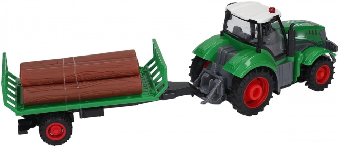 Traktor s přívěsem na dálkové ovládání 1:24