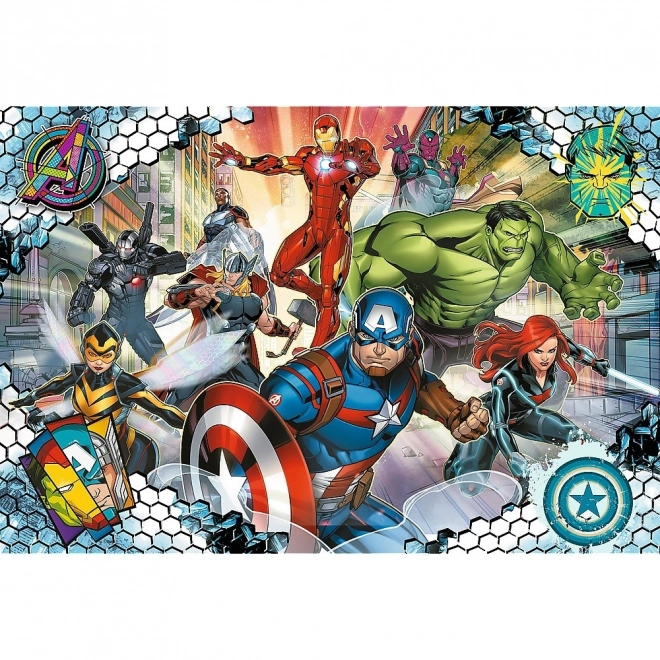 Puzzle 100 dílků Slavní Avengers